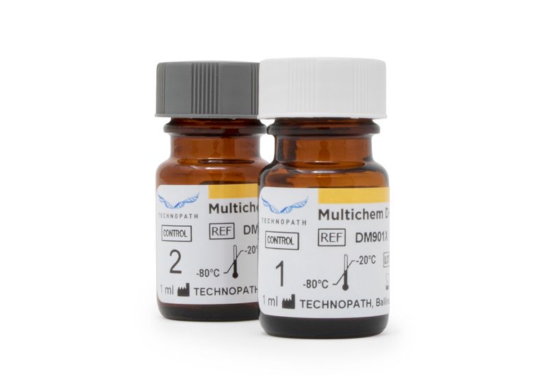 Multichem D-Dimer Quality Control Vials 